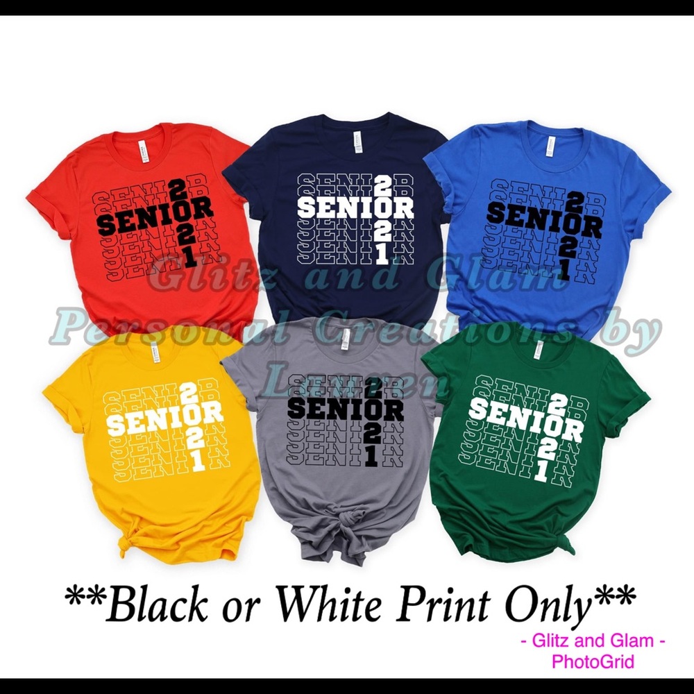 Senior T-Shirts Brand New